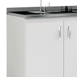 Balcão De Cozinha Sem Tampo 2 Pt 3 Gv Branco