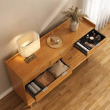 Cômoda Grande Madeira 9 Gavetas Para Quarto E Sala Mel Lice