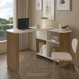 Escrivaninha 118,5x45cm Cinamomo com Off White MDP