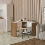 Escrivaninha 118,5x45cm Cinamomo com Off White MDP