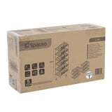 Estante de Metal Aço com 6 Prateleiras Preta Line Aramada 180x60x35cm 300kg