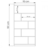 Estante Para Livros 4 Prateleiras Ho-2907 Movee Móveis